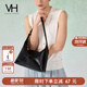 VANESSA HOGAN VH女包冉冉hobo包通勤手提包油蠟牛皮斜挎單肩包生日禮物送女友