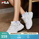 斐樂(lè )（FILA）官方女鞋老爹鞋運動(dòng)鞋火星3休閑跑步運動(dòng)鞋 星白/奶油白色-SC 37.5