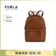 芙拉（FURLA）FAVOLA系列女士背包雙肩包 干邑色牛皮 S號小號【禮物】