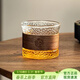 憶壺茶茶杯玻璃品杯家用品茗杯防燙杯子木套隔熱杯功夫茶杯喝茶杯小品杯 【錘紋】品怡杯150ML