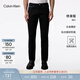 Calvin KleinJeans【免費改褲】四季款男士休閑通勤ck修身黑色洗水微彈牛仔褲 8E6-牛仔黑 34