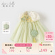 戴維貝拉兒童連衣裙夏裝女童中國風(fēng)裙子女寶寶古風(fēng)漢服裙