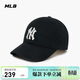 MLB帽子成人兒童款棒球帽軟頂鴨舌帽運動(dòng)帽可調節7ACP6604N-50BKS-F4