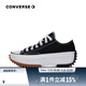 匡威（Converse）【滔搏運動(dòng)】Converse匡威帆布鞋男鞋女鞋低幫厚底增高運動(dòng)鞋舒 168816C 37