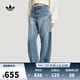 阿迪達斯 adidas【滔搏運動(dòng)】三葉草女子PANT W牛仔褲 KR2628 27