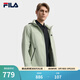 FILA  斐樂(lè )官方男士梭織外套秋新款簡(jiǎn)約休閑舒適連帽上衣 穎果綠-GN L 175/96A/L