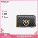 PINKO【品高】女包經(jīng)典羊皮絎縫鏈條斜挎單肩燕子包爆款禮物
