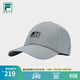 FILA 斐樂(lè )官方男帽棒球帽2025春季新款高爾夫運動(dòng)帽遮陽(yáng)帽鴨舌帽 半透窗簾灰-GY XS XS