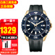 西鐵城（CITIZEN）男表 光動(dòng)能手表夜光水鬼時(shí)尚潛水可旋轉表圈運動(dòng)情人節送禮推薦 BN0196-01L