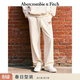 Abercrombie & Fitch美式復古潮流時(shí)尚紅色多色LOGO抓絨衛褲長(cháng)褲26春男裝134-5152 白色 2XL (185/104A) 偏大偏長(cháng)，建議小一碼