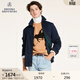 布克兄弟（BrooksBrothers）男士26春夏新品美式老錢(qián)風(fēng)純色寬松休閑夾克外套 4004-藏青色 M