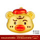 曼卡龍黃金吊墜怪可愛(ài)香腸系列足金掛墜轉運珠香腸嘴定價(jià)生日禮物送女友 香腸嘴·蘋(píng)果熊仔 0.83g