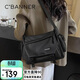千百度（C.BANNER）單肩包女斜挎包通勤小眾百搭高級感挎包時(shí)尚簡(jiǎn)約戶(hù)外旅行包輕便