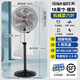 愛(ài)仕美新款家用帶遙控風(fēng)扇無(wú)極變頻電風(fēng)扇落地扇純銅電機強風(fēng)六鋁葉客廳辦公室倉庫流水線(xiàn)大風(fēng)力搖頭扇 升級款18英寸灰色-五檔六葉-客廳