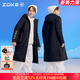 洲克（ZOKE）棉服兒童游泳2026男童女童青少年訓練成人冬季外套加絨保暖起水服 黑色青少年款 525606207Y-5 下單贈臂章 150