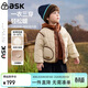 ASK JUNIOR【三防一衣三穿】加拿大鴨絨兒童羽絨服25冬季小童搖粒絨保暖男童