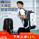 威克多（VICTOR）勝利新款羽毛球包雙肩包運動(dòng)背包大容量獨立鞋倉羽毛球拍包BR5013 BR5026C黑色