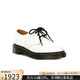 馬丁大夫Dr. Martens馬丁鞋女靴低幫系帶1461皮鞋單鞋20131232 black white 20 MEN 10
