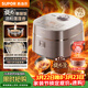 蘇泊爾（SUPOR）旋焰釜蓬蓬煲電飯煲電飯鍋5-8個(gè)人大容量4升遠紅外IH加熱家用煮粥不粘鍋多功能智能SF40A81