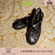 SAM EDELMAN山姆愛(ài)德曼虞書(shū)欣同款26春夏瑪麗珍甜心芭蕾單鞋女CIRCUS ZURI 黑色 羊皮革 38 美碼7.5M 腳背高拍大一碼