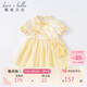 戴維貝拉（DAVE＆BELLA）戴維貝拉女童連衣裙夏季裙子兒童童裝國風(fēng)漢服小童寶寶公主裙