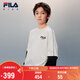 FILA斐樂(lè )兒童童裝長(cháng)T類(lèi)2026年春季男中大童長(cháng)袖T恤