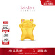 周大福[3月23日提價(jià)]SOINLOVE寶藏女孩萌寵貓狗雙全黃金轉運珠禮物 可選 VR1848 躺平小貓足金轉運珠