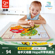 Hape拼圖玩具 中國地理拼圖特色地標形狀配對 益智玩具兒童禮物 樂(lè )游中國地理地圖 30pcs 3-6Y