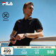 FILA 斐樂(lè )官方領(lǐng)航POLO短袖t恤2026年夏季時(shí)尚休閑涼感上衣男子針織衫