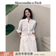Abercrombie & Fitch經(jīng)典小麋鹿圖案女裝25春夏亞麻混紡通勤長(cháng)袖襯衫140-5081 白色 XL (170/112A)