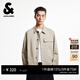 杰克·瓊斯（JACK&JONES）春季男裝夾克舒適百搭潮流時(shí)尚休閑個(gè)性簡(jiǎn)約直筒長(cháng)袖225321031 E11卡其色 S （170）