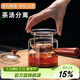 束氏高硼硅燒水玻璃壺煮茶器泡茶壺可過(guò)濾側把耐熱玻璃壺可加熱送禮