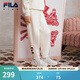 FILA【新春騎夢(mèng)】斐樂(lè )兒童休閑長(cháng)褲2026年新款男女童運動(dòng)褲新年款 麥芽糖白-IV 140