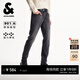 杰克·瓊斯（JACK&JONES）春季男裝牛仔褲修身保暖面料舒適彈力防靜電牛仔長(cháng)褲子225432075 A16深灰牛仔 常規 30 170 W30/L30