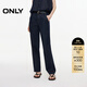ONLY2025夏季新款松弛男友錐形褲高腰九分褲牛仔褲女|125349005 J37 1000洗水藍牛仔 M M標準褲長(cháng)
