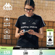 卡帕（Kappa）背靠背運動(dòng)短袖女士2026新款夏季純棉透氣t恤跑步上衣 K0F42TD22D