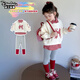 迪士咪魯（DISHIMILU）女童寶寶套裝春裝格子拼接2026新款1-8歲兒童裝女孩春季小孩衣服 XT600(上衣+打底褲）-圖片色 110 碼/身高100-110cm（3-4歲）