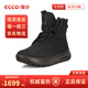 愛(ài)步（ECCO）女鞋2025年新款防水保暖防滑靴子雪地靴女靴賽冬420113香港現貨 420113-01001 37