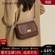 CALWAN KEODH包包女包2026新款春夏單肩斜挎小方包生日禮物送女友老婆 【可可棕】時(shí)尚復古百搭簡(jiǎn)約實(shí)用