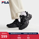 斐樂(lè )（FILA）休閑鞋貓爪鞋5代運動(dòng)鞋春季新款男鞋老爹鞋 黑-BK 42