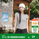 森馬（Semir）涼感T|短袖T恤女夏季短款一字領(lǐng)緊身純色套頭衫2026新款上衣 中花灰00510 S