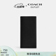 蔻馳（COACH）奧萊男士胸袋錢(qián)包手拿包證件包卡包 黑色