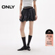 ONLY 2025春季松緊腰格子花苞裙高腰短裙半身裙女|125116020