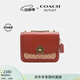 蔻馳（COACH）【專(zhuān)享直降】女士女包經(jīng)典標志MADISON 單肩包老花迷你斜挎包紅色 B4/棕黃色 銹紅色