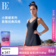 范德安（BALNEAIRE）【江疏影同款】小黑裙系列游泳連體泳衣女士吊帶掛脖溫泉61598 S