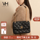 VANESSA HOGAN VH女包茵然單肩包中號輕奢通勤菱格包斜挎單肩包生日禮物送女友
