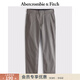 Abercrombie & Fitch【百搭直筒】美式復古經(jīng)典奇諾褲卡其褲長(cháng)褲春秋男裝130-2617 深灰色 30 /32 (180/76A)