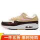 耐克（NIKE）NIKE女子 AIR MAX 1 87運動(dòng)休閑鞋FZ4346-200卡其棕白淺粉37.5