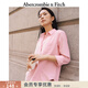 Abercrombie & Fitch【牛津襯衫】經(jīng)典小麋鹿圖案女裝春夏復古通勤長(cháng)袖襯衫140-4429 粉色 XS (160/84A)
