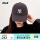 MLB帽子男女情侶刺繡LOGO硬頂棒球帽生日禮物3ACPB135N-50CGS